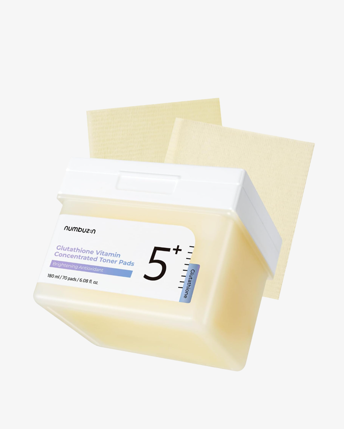 No.5 Glutathione Vitamin Concentrated Toner Pads