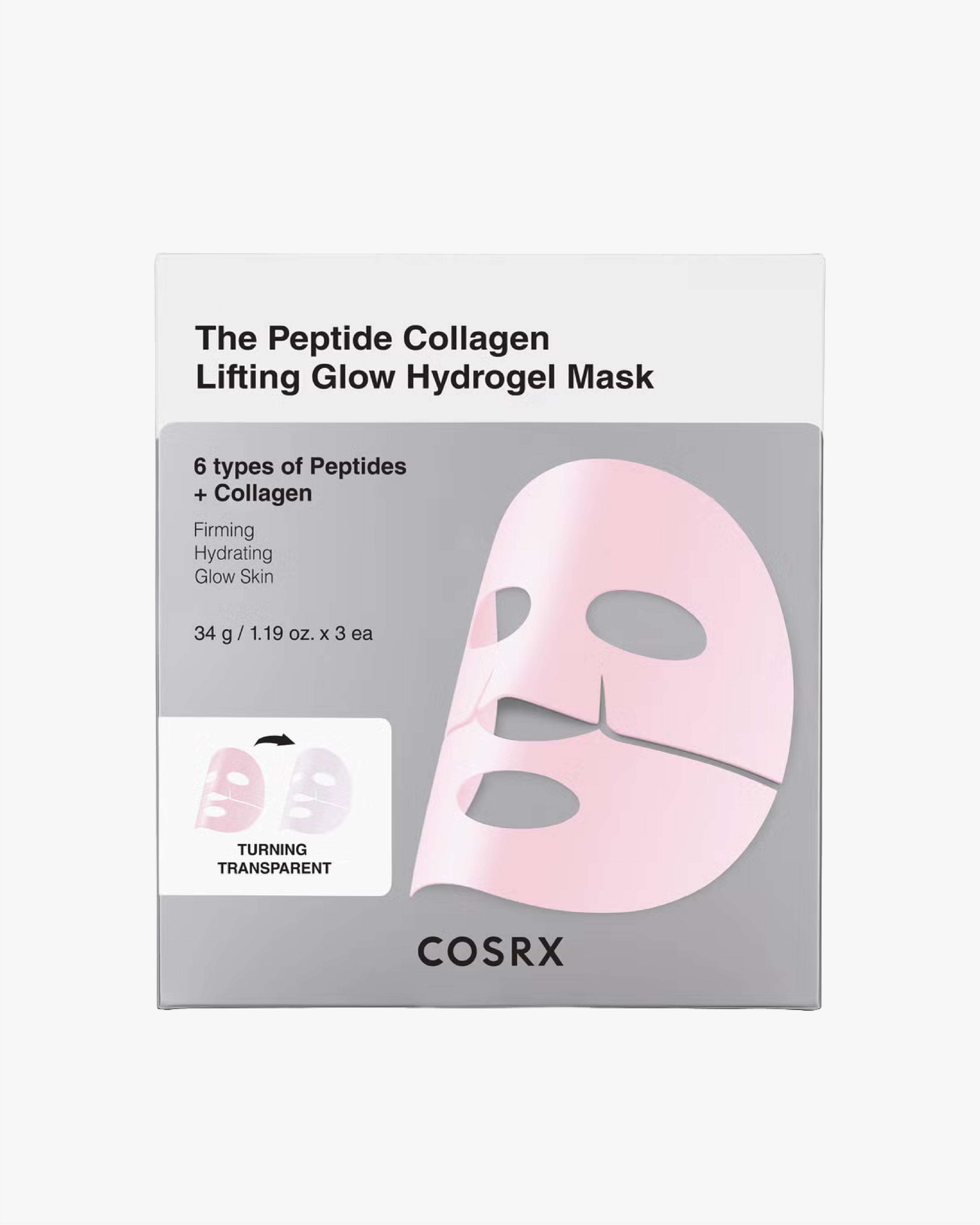 The Peptide Collagen Lifting Glow Hydrogel Mask Set